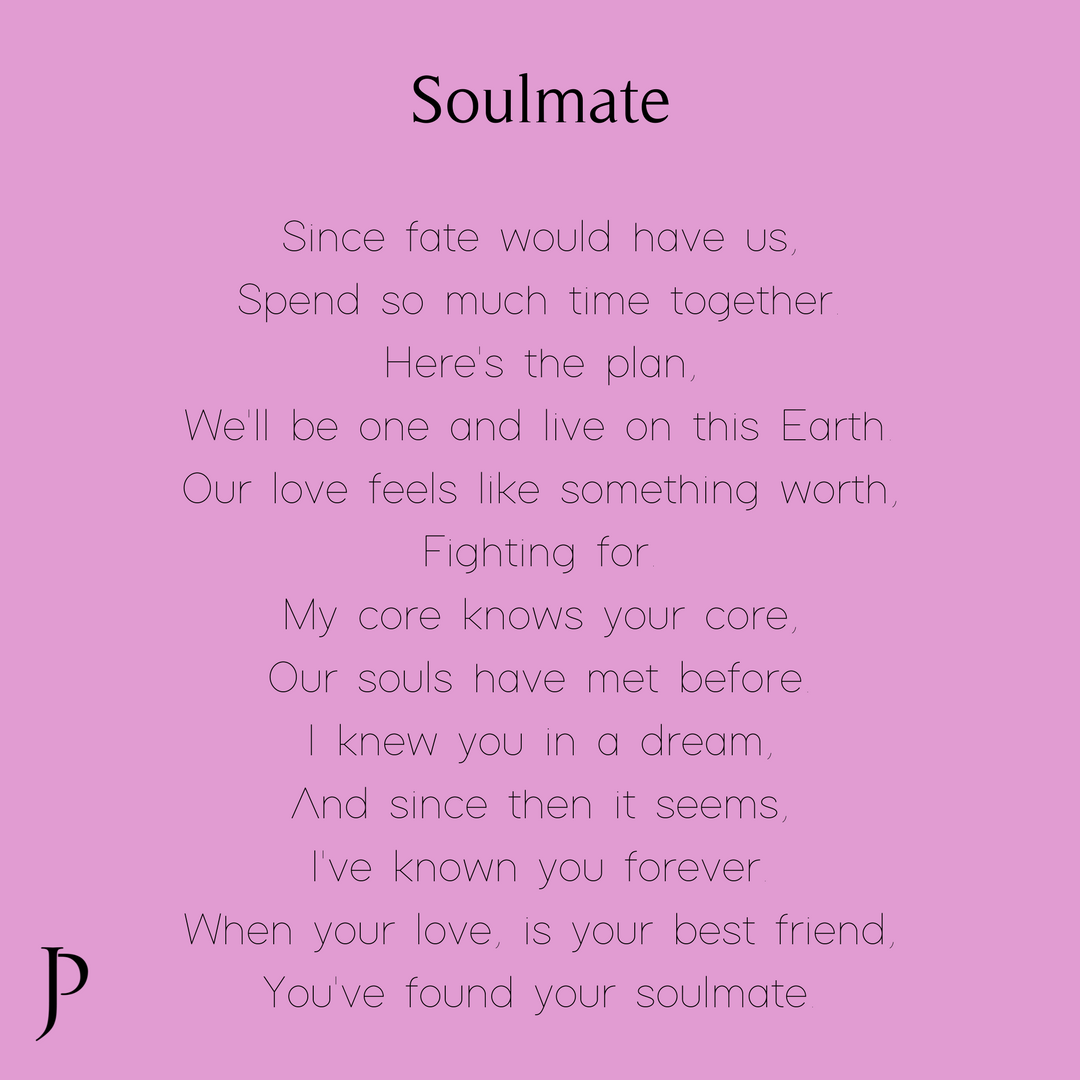For soulmate best friends poems Friendship Poems